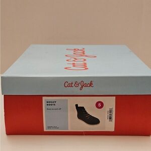 Cat & Jack Black Bosley Ankle Boots